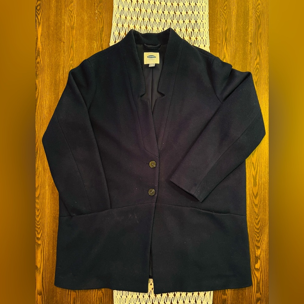 Old Navy, Navy Kimono style Sweater Jacket, Size XL